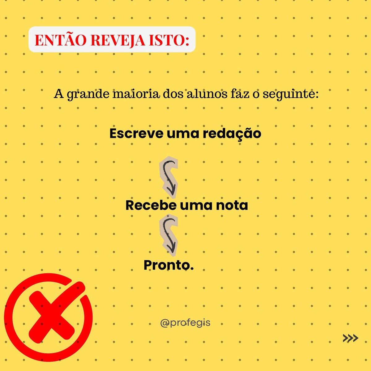 Slide 2: Escreve uma redação, recebe uma nota e pronto.