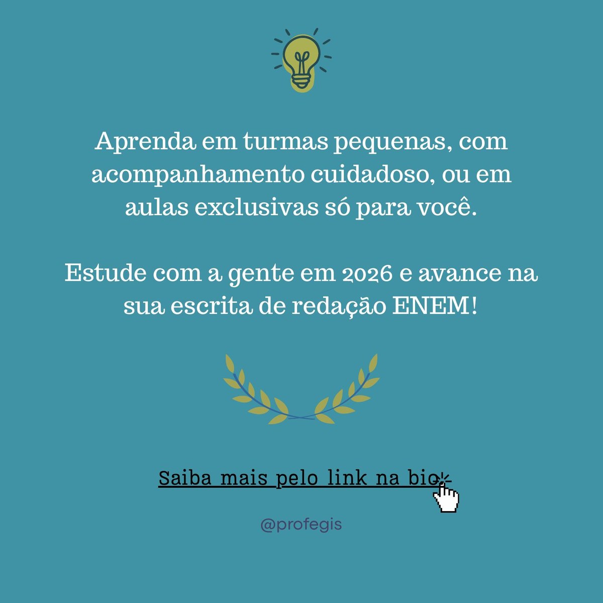 Slide 6: Turmas pequenas ou aulas individuais.
